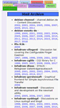 Mobile Screenshot of lists.infodrom.org